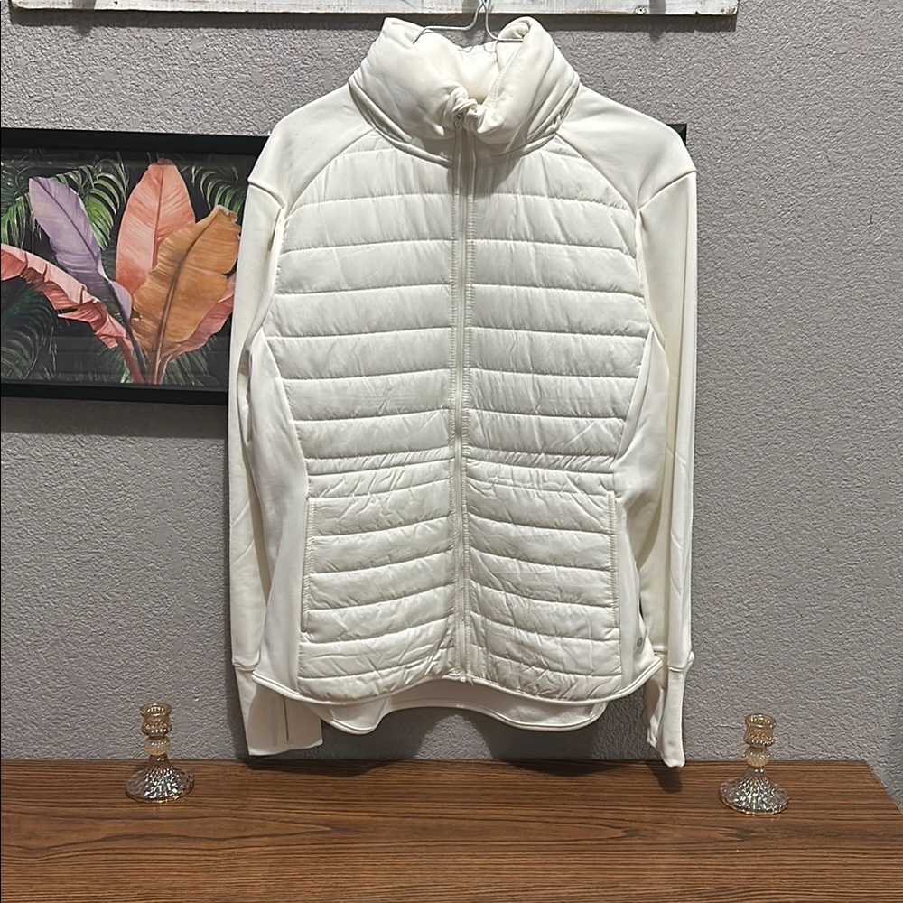White Quilted Jacket